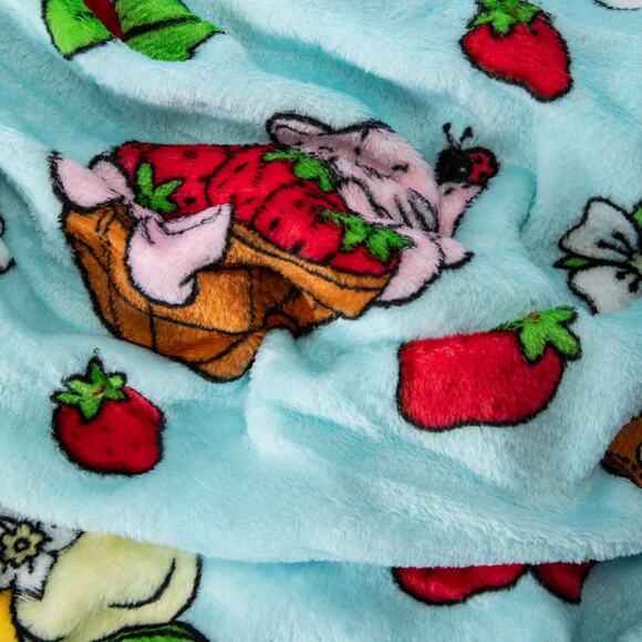 🔥Strawberry Shortcake 40 x 50 Inch Silk Touch Throw Travel Blanket BNWT🔥 - Picture 3 of 5